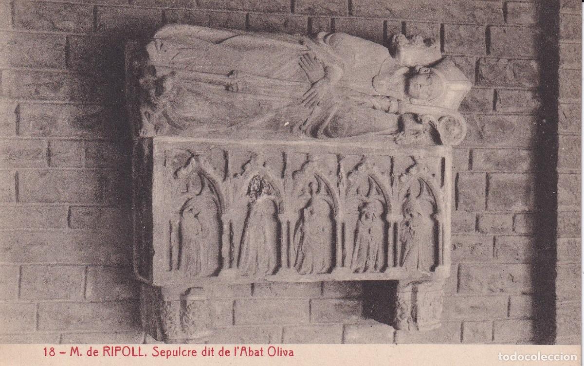 RIPOLL - MONASTERIO DE SANTA MARIA. SEPULCRO DEL ABAD OLIVA