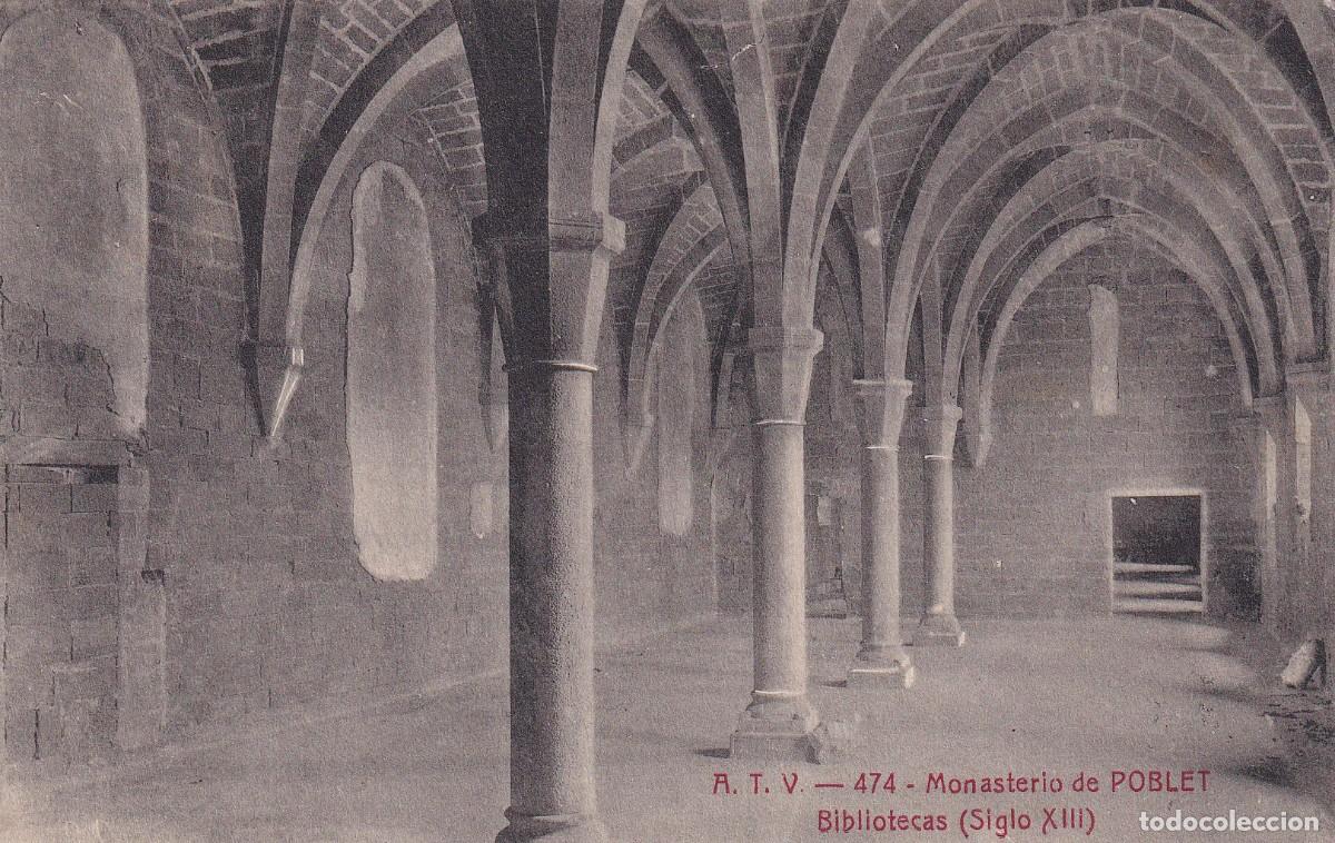 POBLET - MONASTERIO DE SANTA MARIA. BIBLIOTECAS