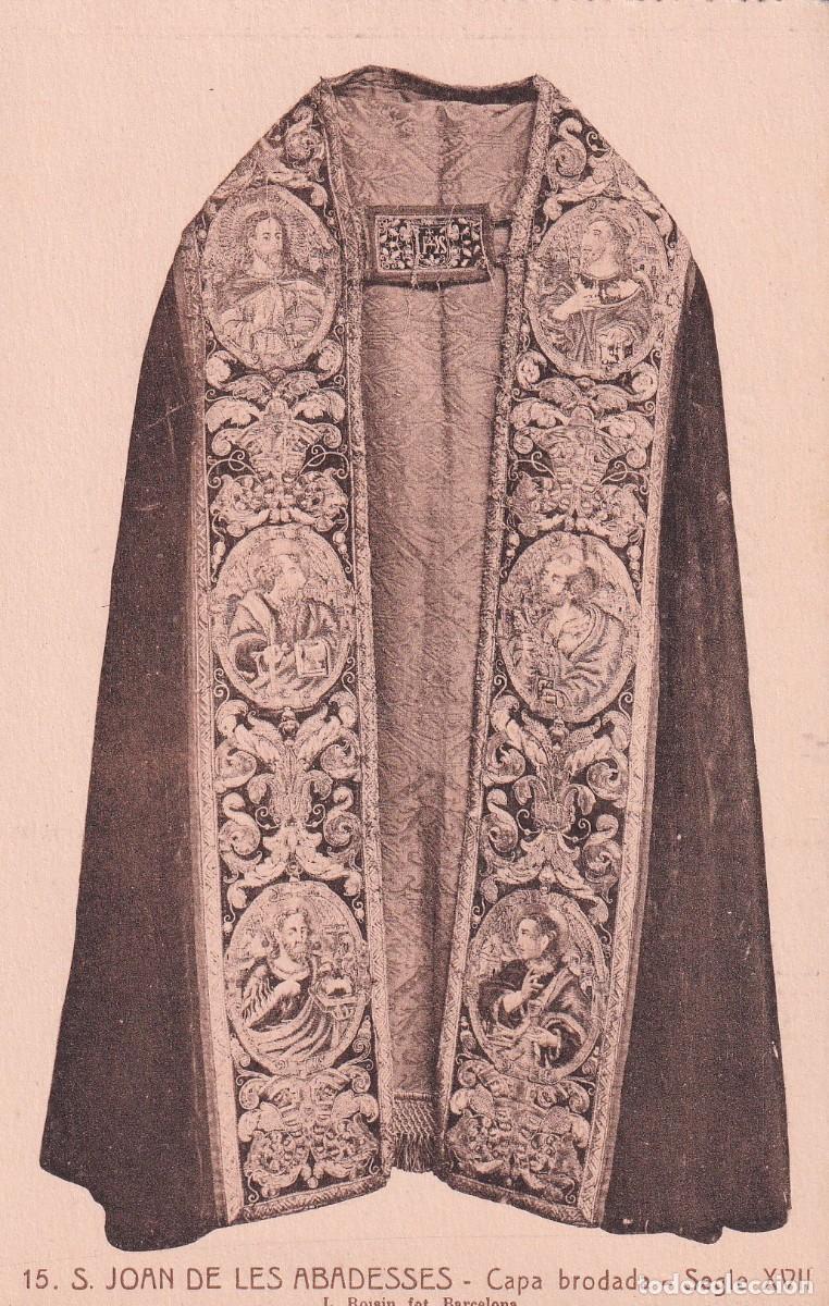 SANT JOAN DE LES ABADESSES - CAPA BORDADA