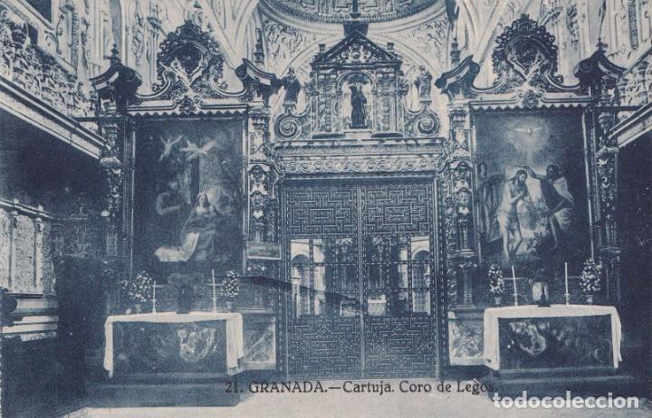 GRANADA - CARTUJA. CORO DE LEGOS