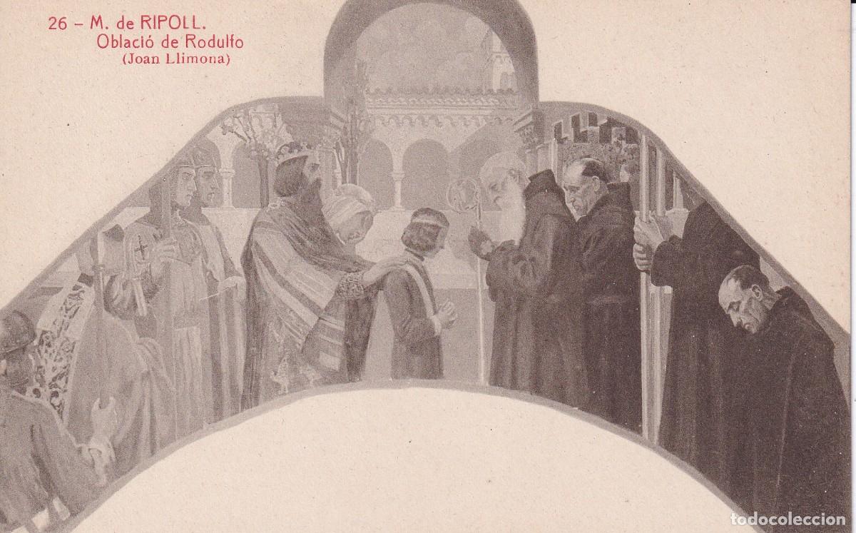RIPOLL - MONASTERIO DE SANTA MARIA. OBLACIÓN DE RODULFO