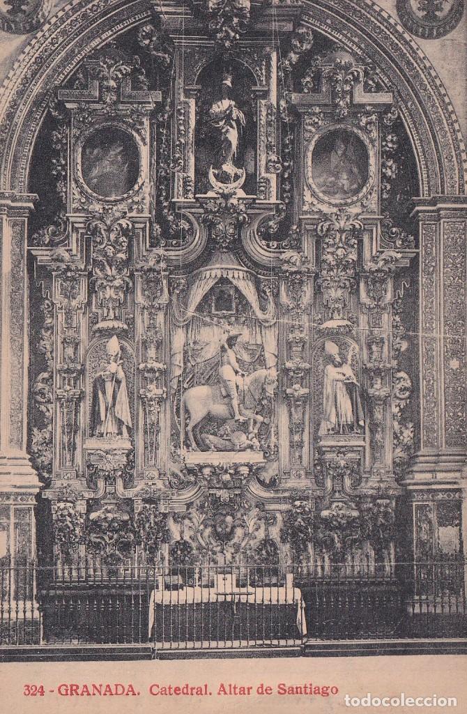 GRANADA - CATEDRAL. ALTAR DE SANTIAGO