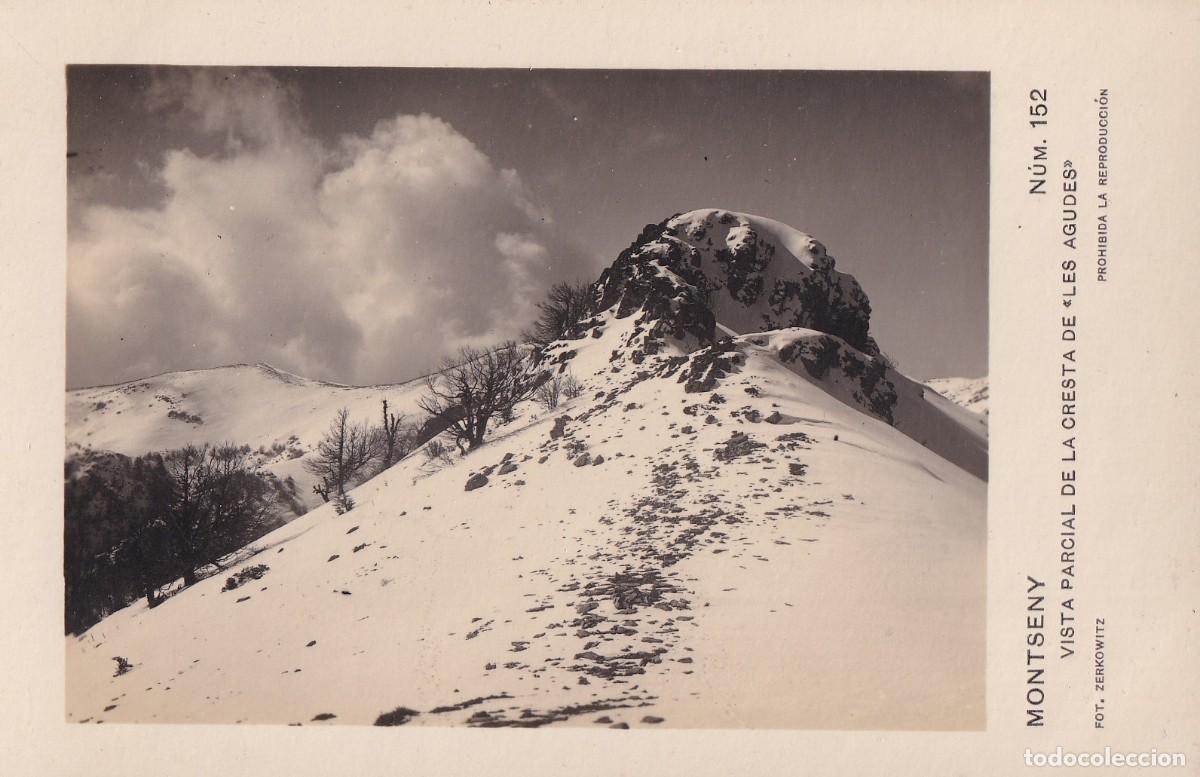 MONTSENY - VISTA PARCIAL DE LA CRESTA DE LES AGUDES