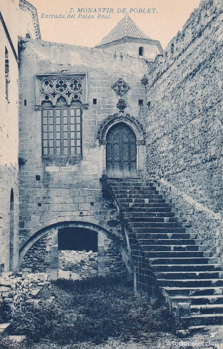POBLET - MONASTERIO DE SANTA MARIA. ENTRADA DEL PALACIO REAL