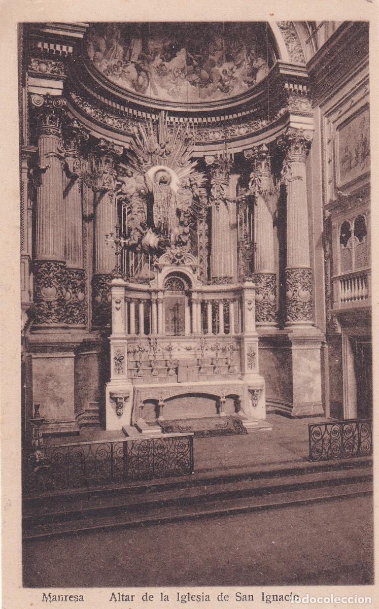 MANRESA - ALTAR DE LA IGLESIA DE SAN IGNACIO