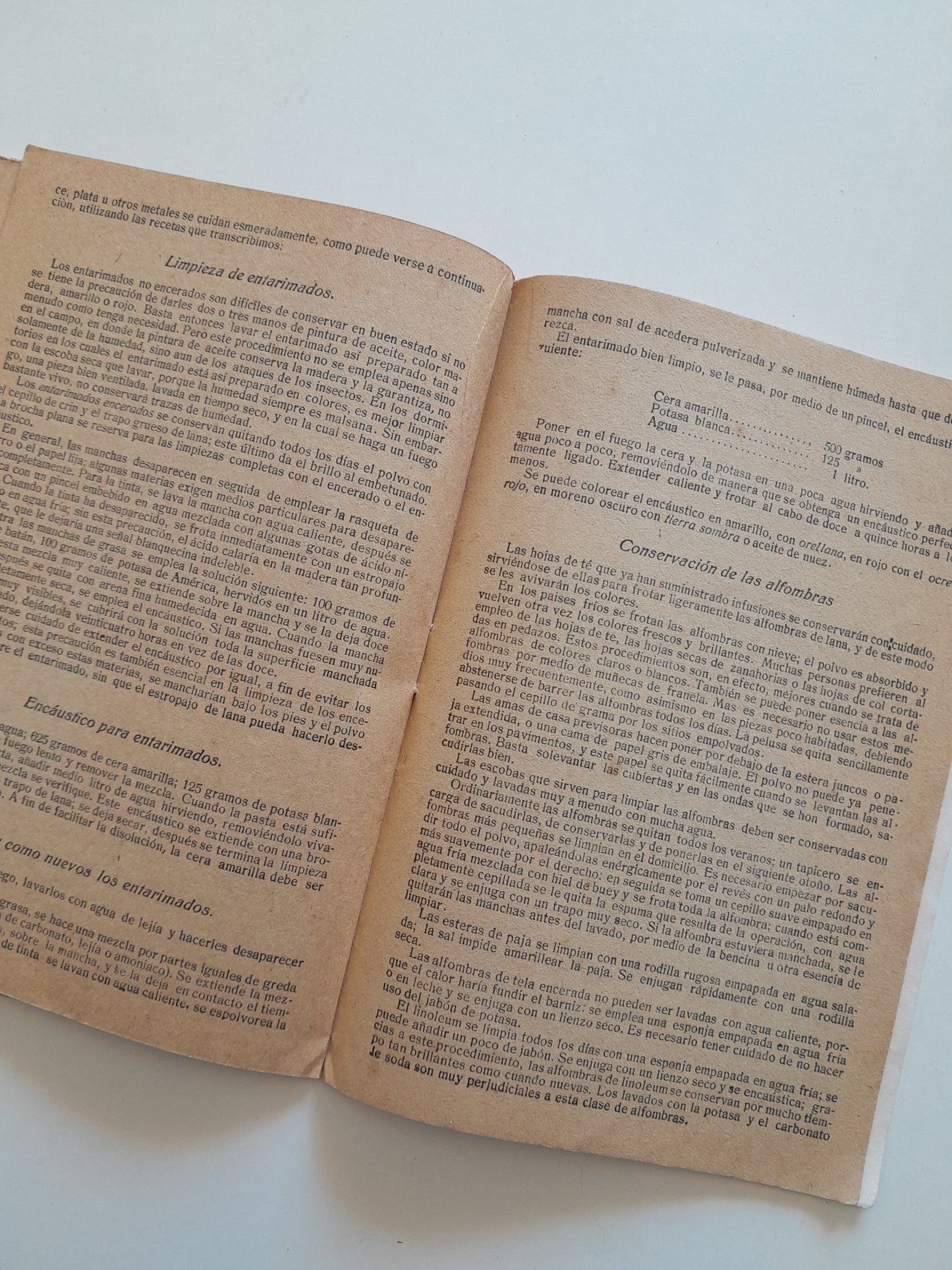 REVISTA FEMENINA FRINÉ: MODO DE ORDENAR LA CASA - AÑO 1, NÚM. 12 (MAYO 1918)