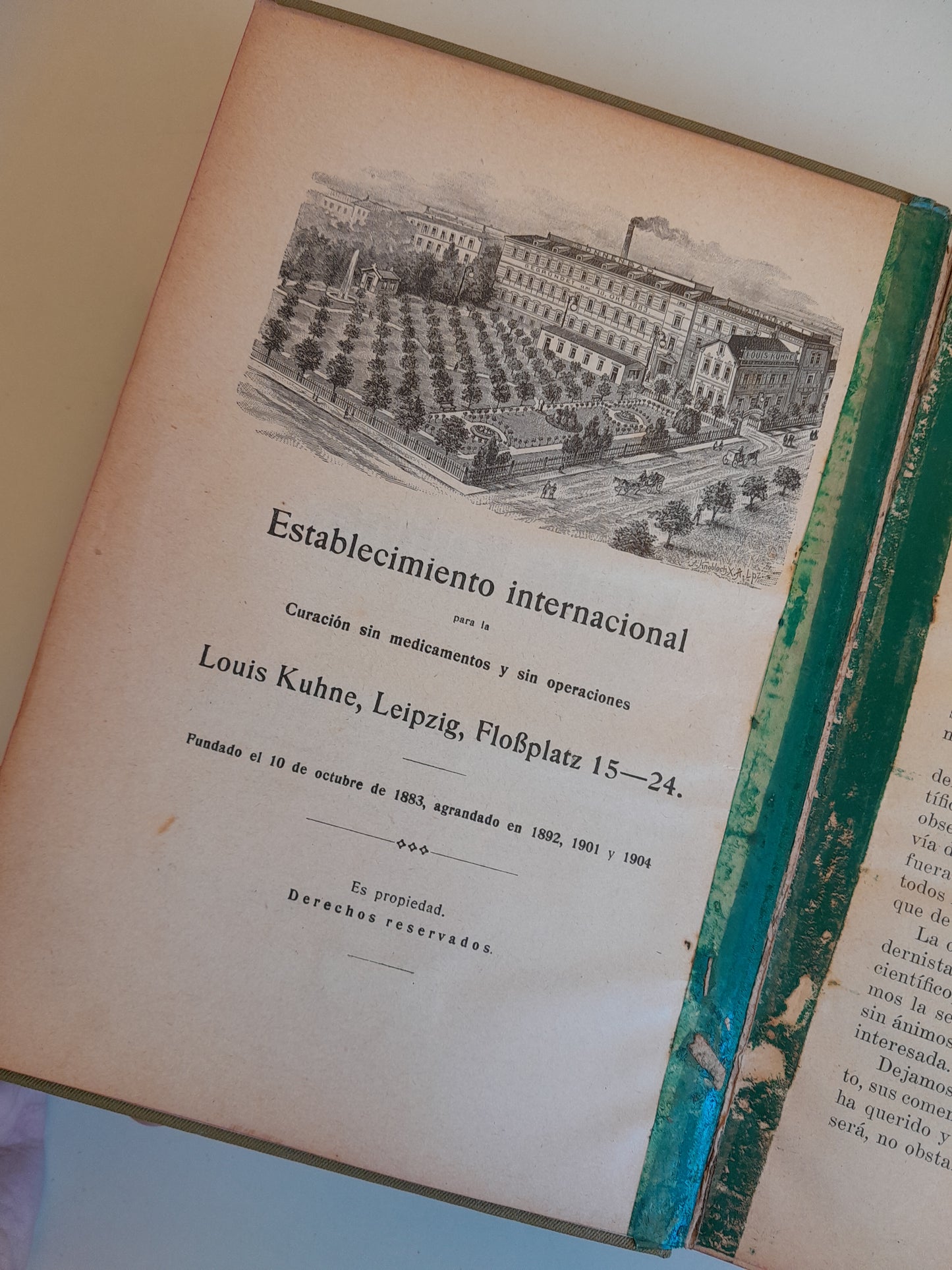 LA NUEVA CIENCIA DE CURAR - LOUIS KUHNE (LOUIS KUHNE, c.1920)