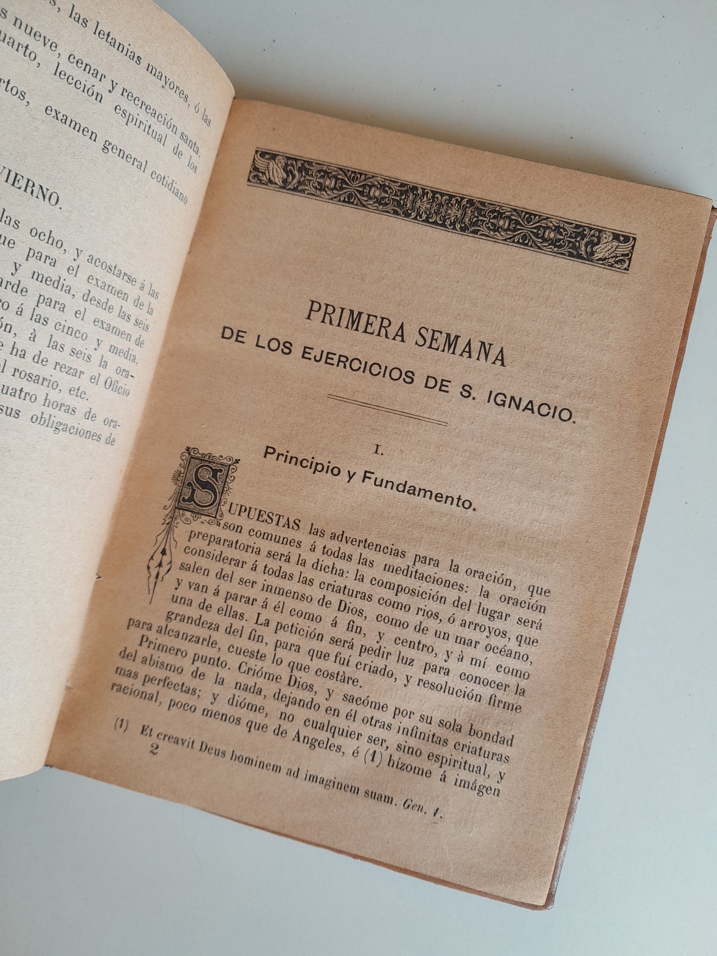 EJERCICIOS ESPIRITUALES DE SAN IGNACIO DE LOYOLA - PEDRO FERRUSOLA (IMP. LUIS ROCA, 1886)