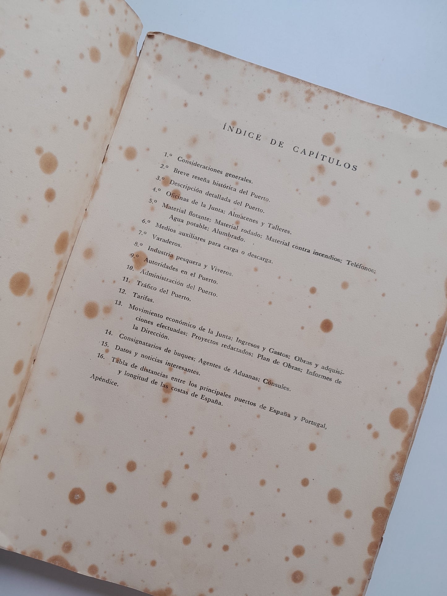 MEMORIA DESCRIPTIVA DEL PUERTO DE TARRAGONA (1928-1931)