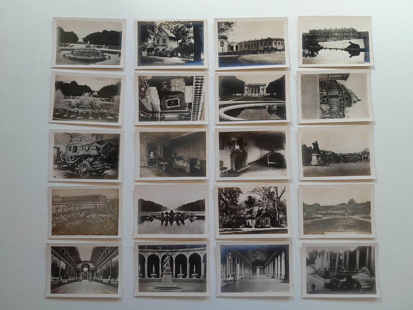 COLECCIÓN DE 20 FOTOGRAFÍAS DE VERSAILLES (c.1900)