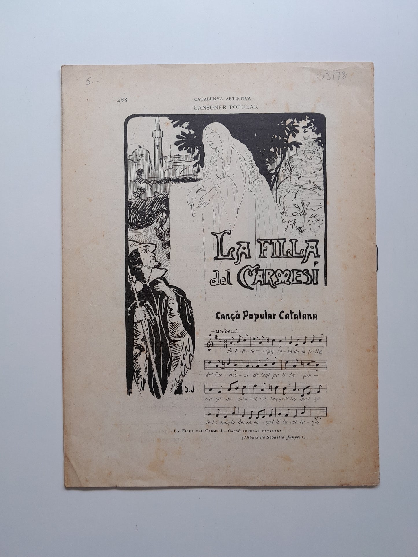 CATALUNYA ARTÍSTICA (BARCELONA) - ANY 3, NÚM. 110 (24 JULIOL 1902)