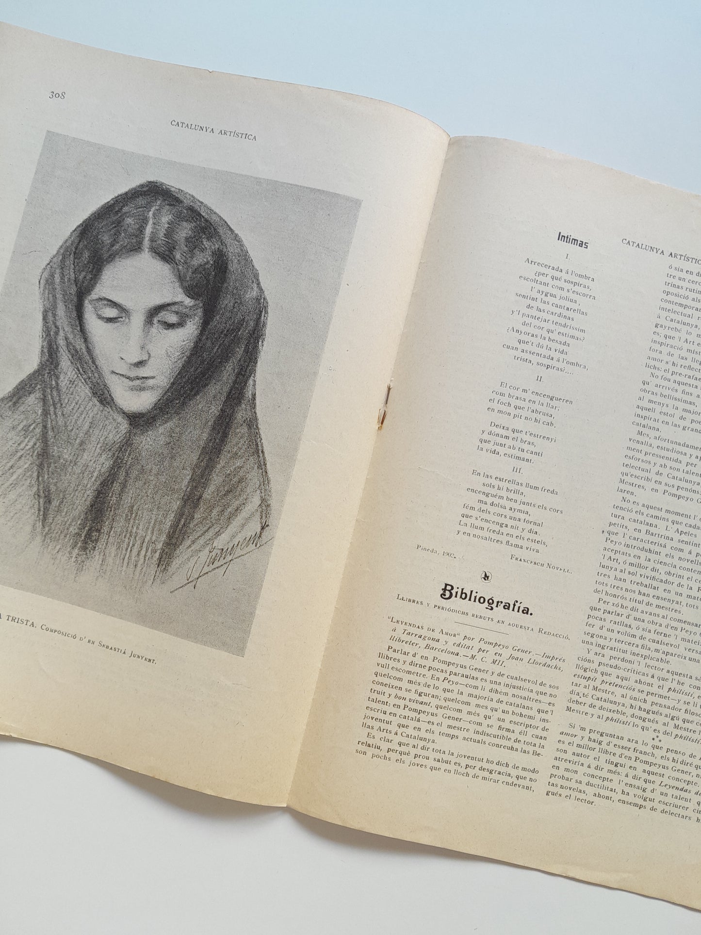 CATALUNYA ARTÍSTICA (BARCELONA) - ANY 3, NÚM. 100 (15 MAIG 1902)