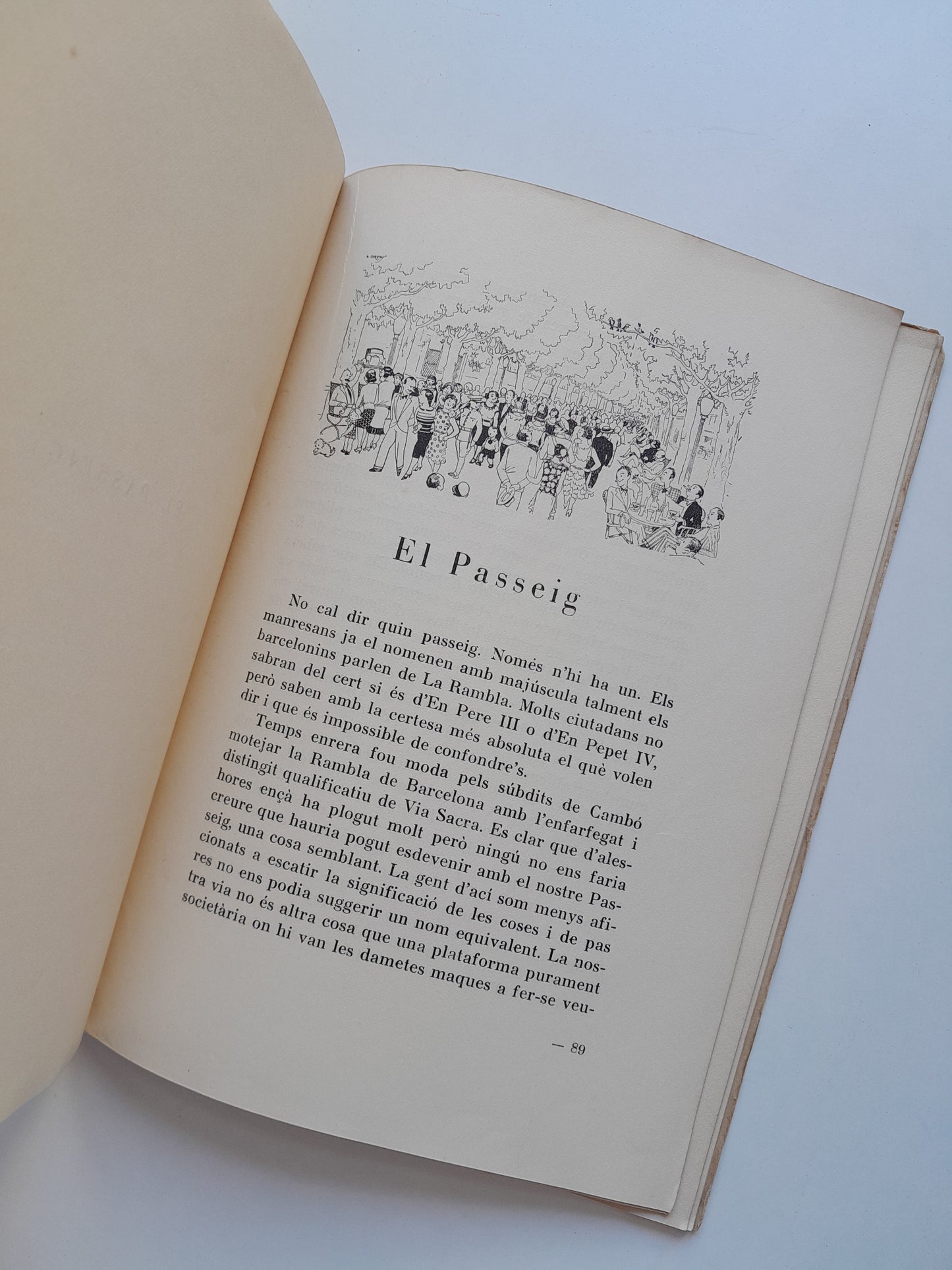 UN LLIBRE VERD. VISIÓ PARCIAL DE MANRESA - VICENTS PRAT (1932)