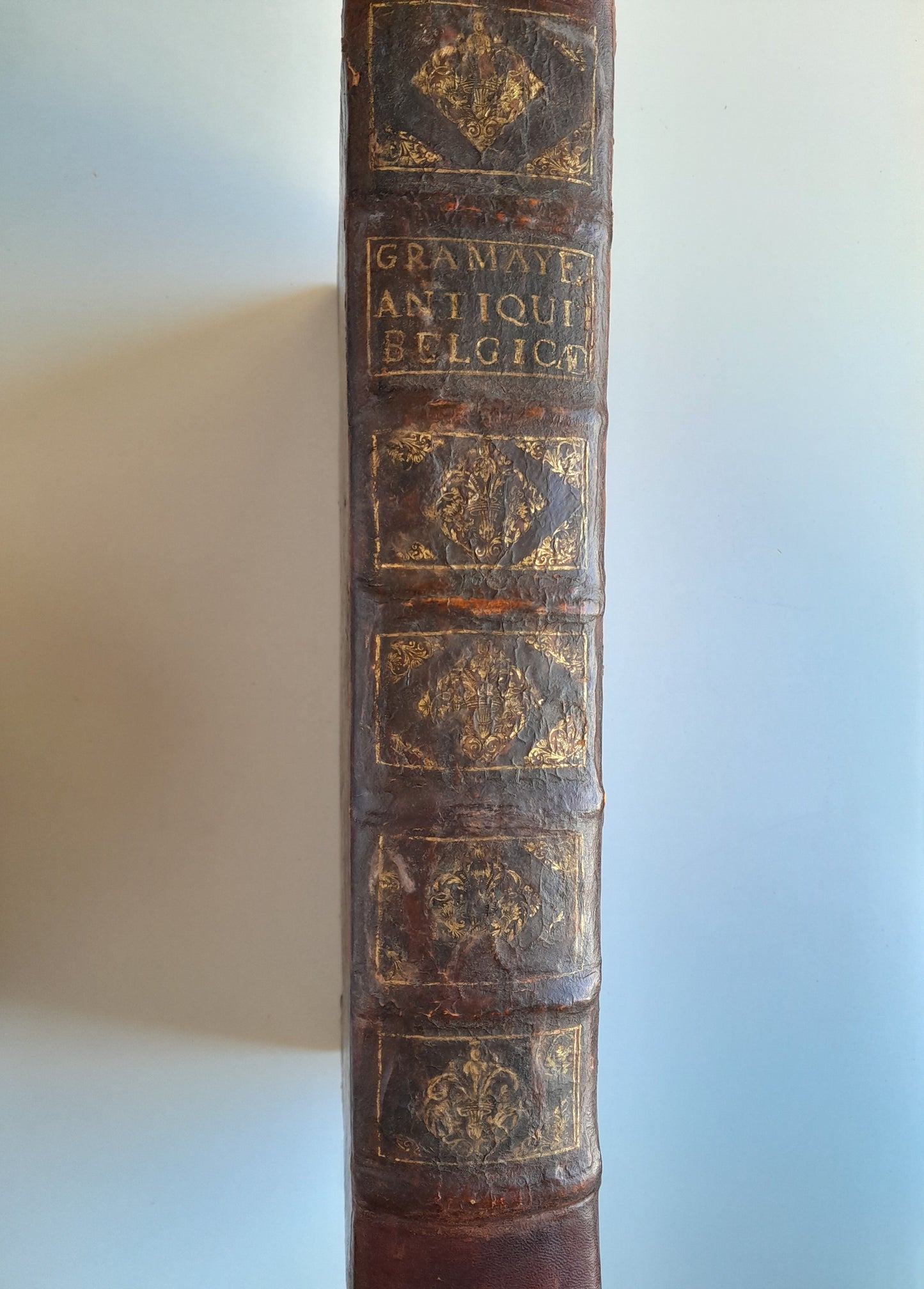 HISTORIA DE BÉLGICA Y SUS ANTIGÜEDADES - JEAN BAPTISTE GRAMAYE (AEGIDIUM DENIQUE, 1708)