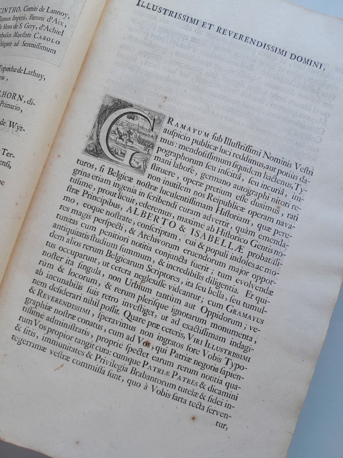 HISTORIA DE BÉLGICA Y SUS ANTIGÜEDADES - JEAN BAPTISTE GRAMAYE (AEGIDIUM DENIQUE, 1708)