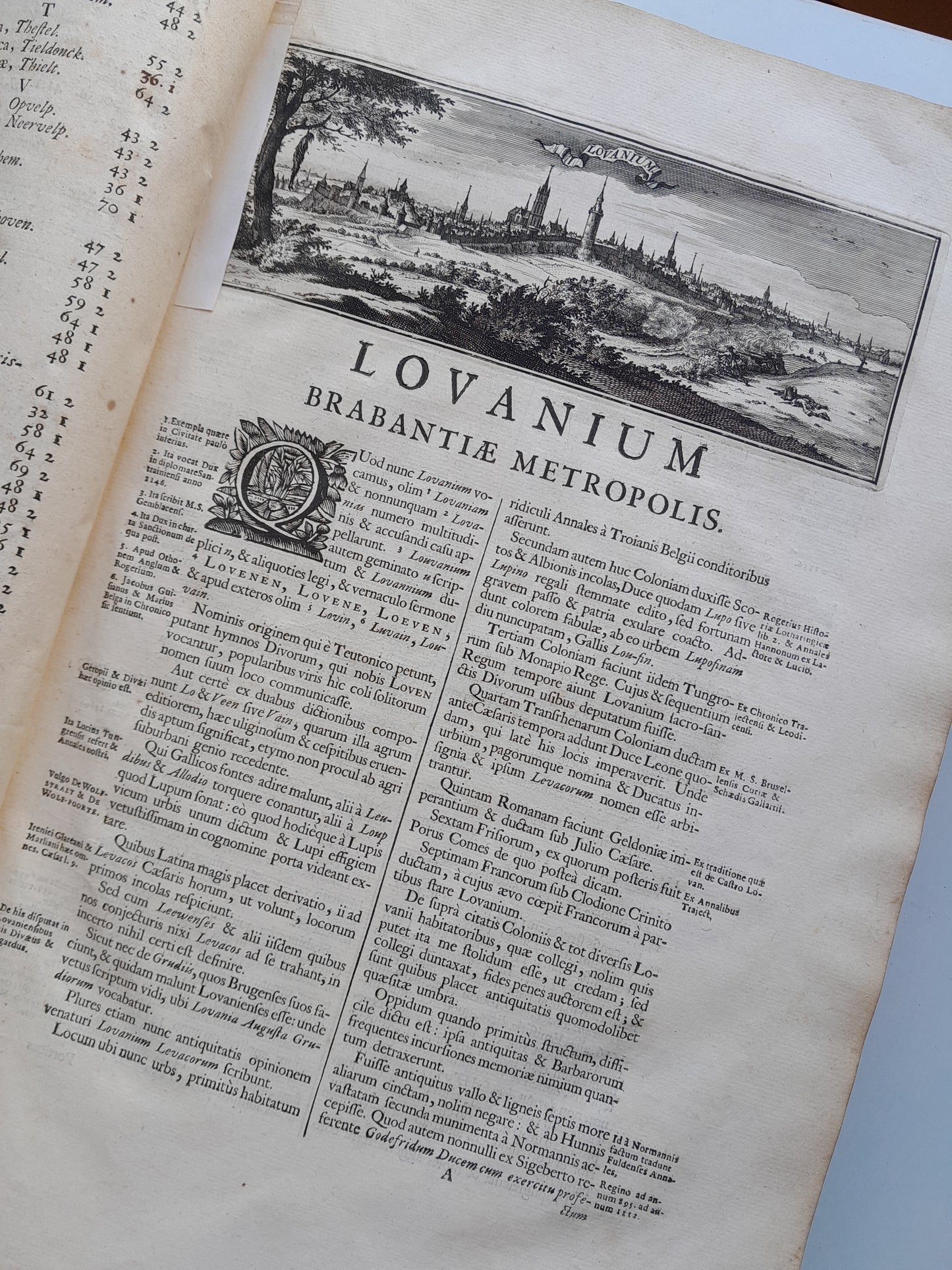 HISTORIA DE BÉLGICA Y SUS ANTIGÜEDADES - JEAN BAPTISTE GRAMAYE (AEGIDIUM DENIQUE, 1708)