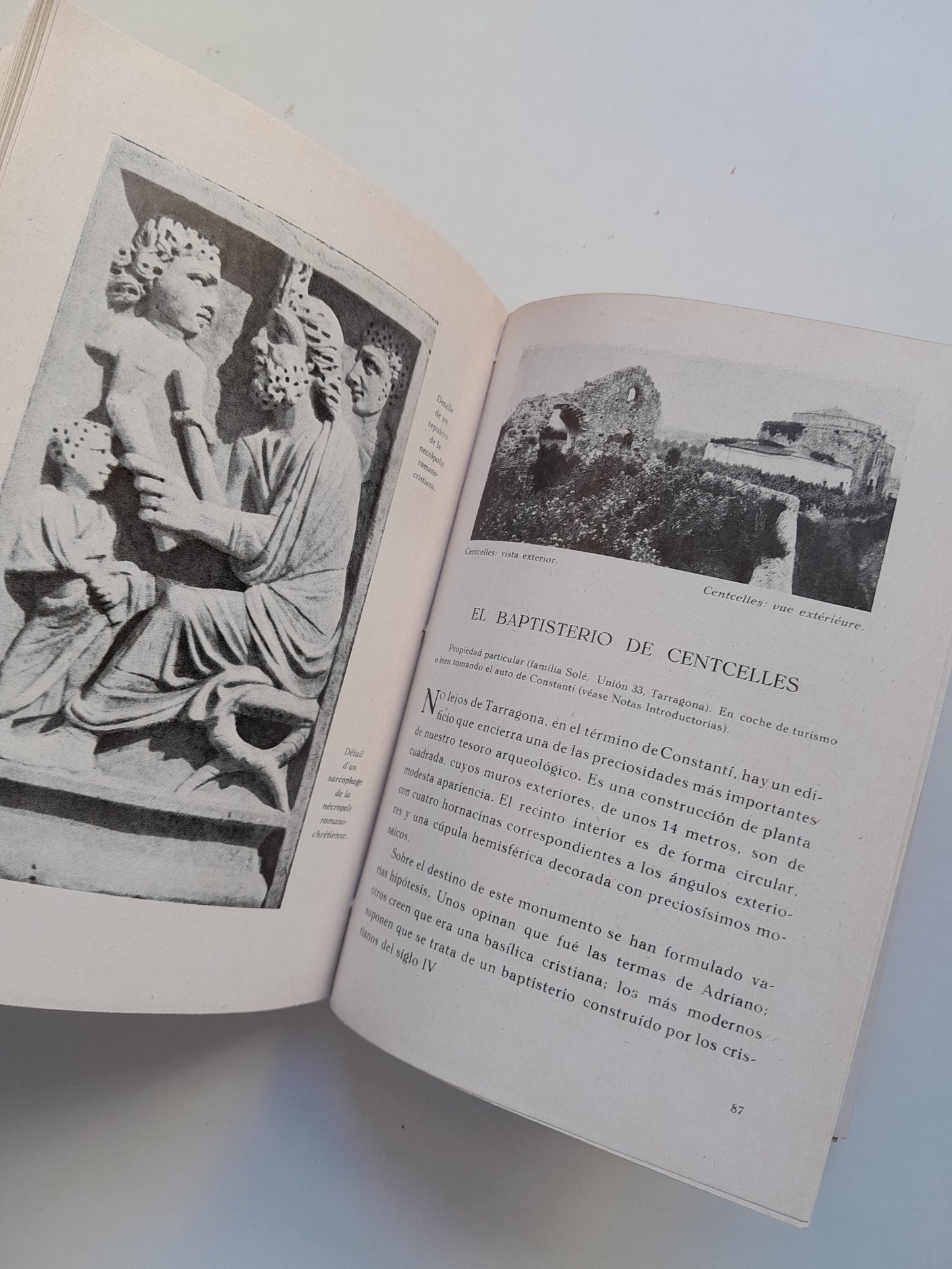 TARRAGONA. GUÍA HISTÓRICO-ARQUEOLÓGICA - SANCHO CAPDEVILA (LIB. TARRACONENSE, c.1920)