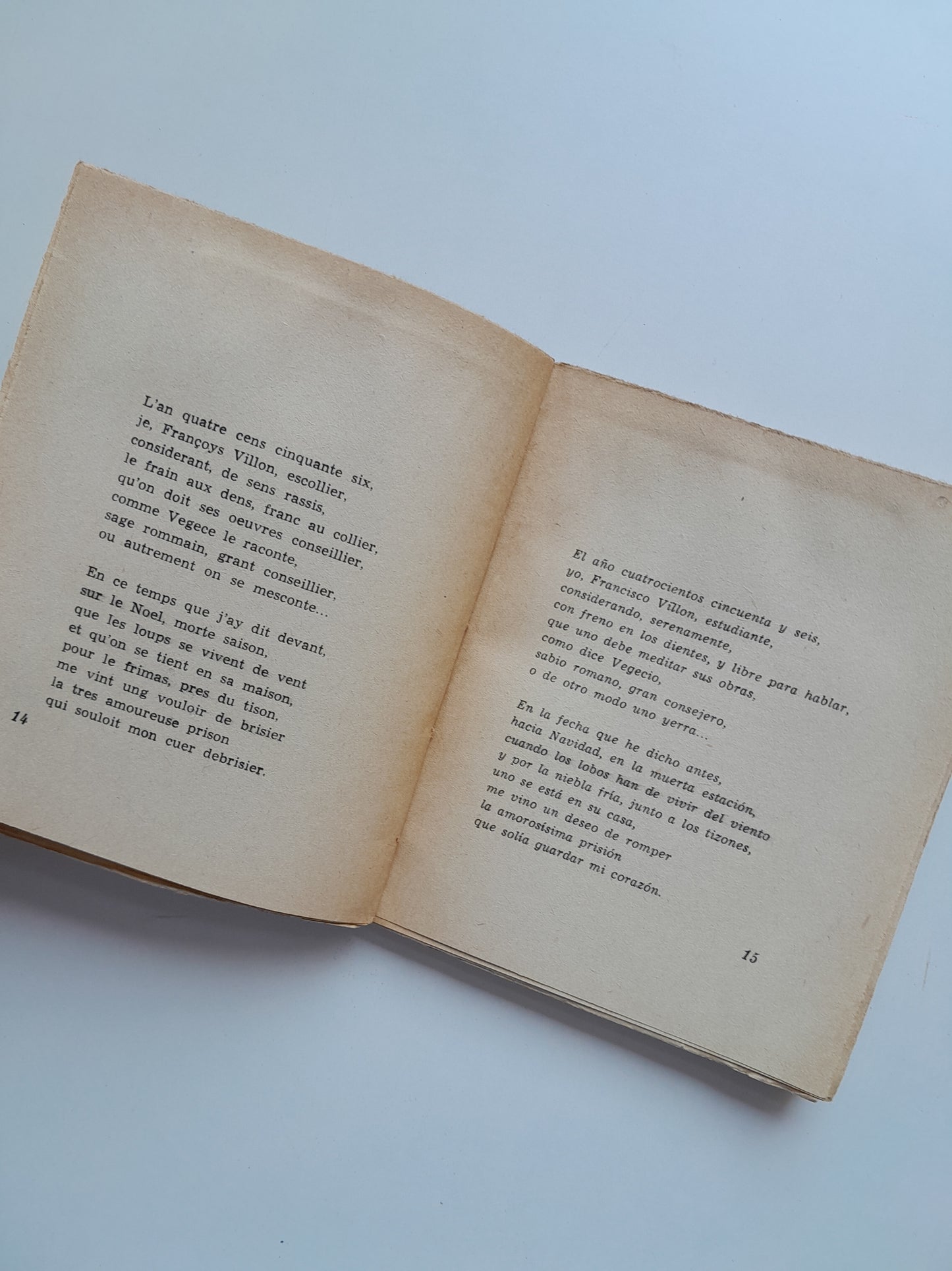 POESÍA - FRANÇOIS VILLON (YUNQUE, 1940)