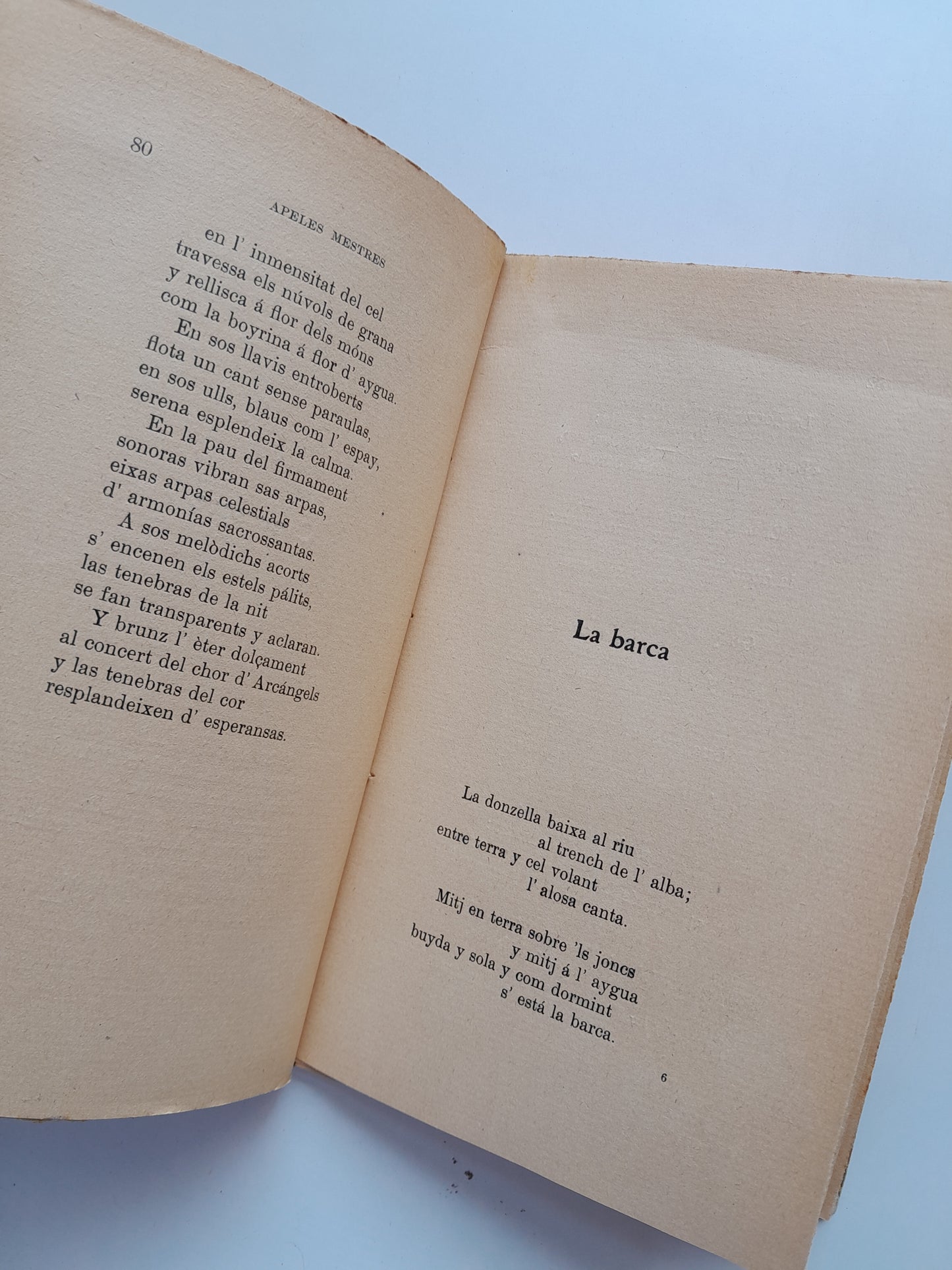 ODAS SERENAS Y NOVAS BALADAS - APELES MESTRES (ANTONI LÓPEZ, c.1910)