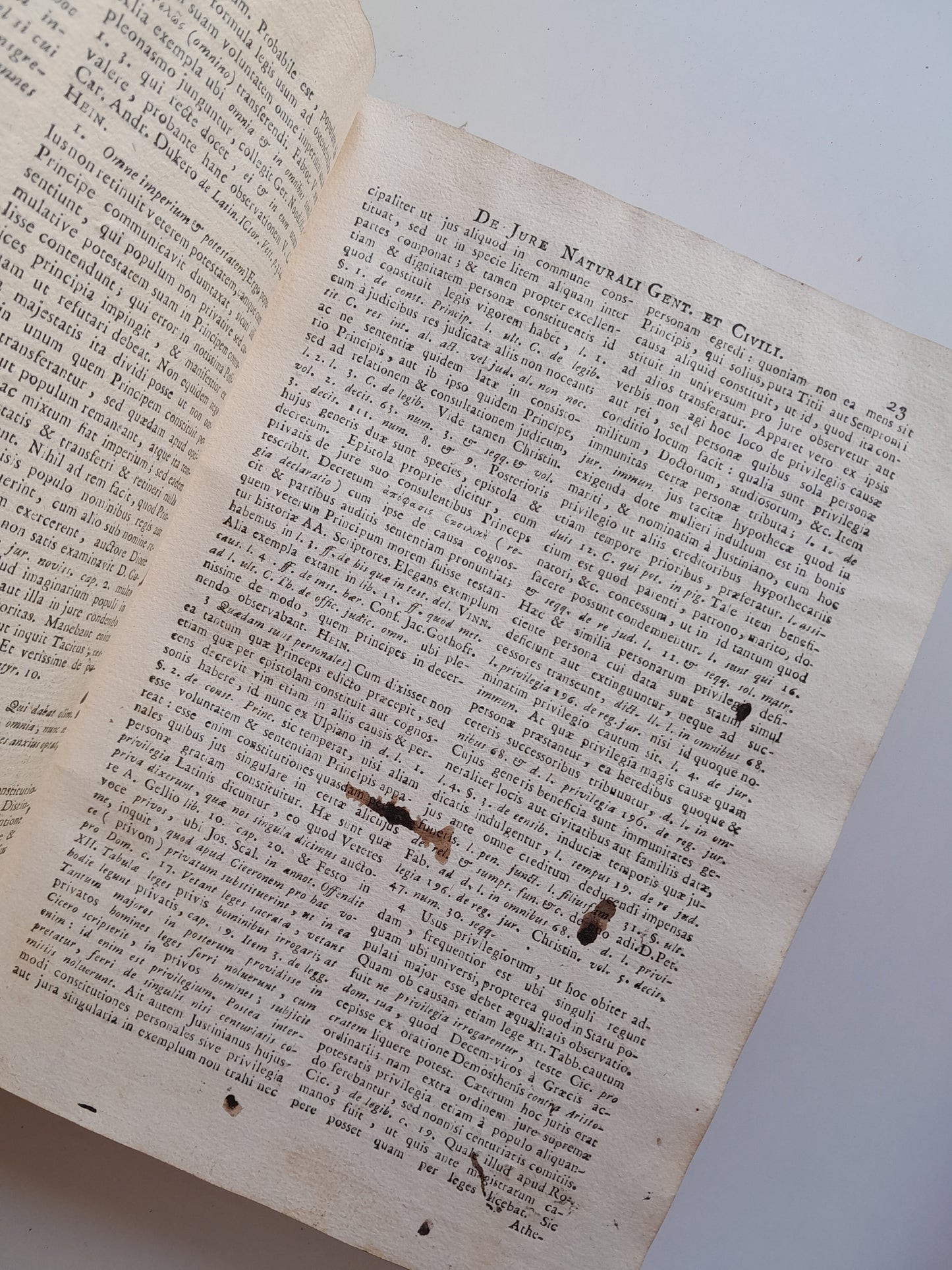 INSTITUTIONUM IMPERIALIUM (COMPLETA 2 TOMOS) - ARNOLDI VINNII I.C. (BENEDICTO MONFORT, 1786)