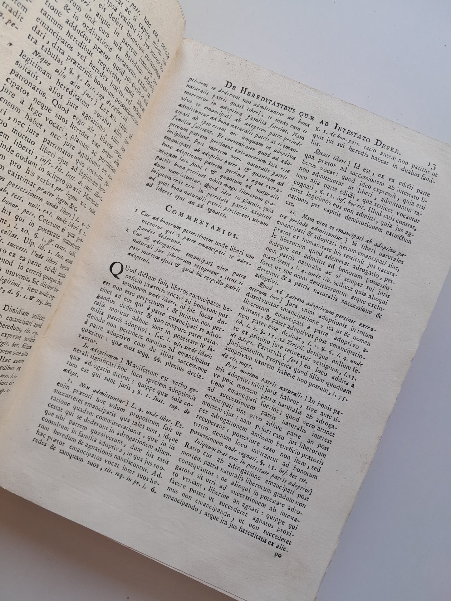 INSTITUTIONUM IMPERIALIUM (COMPLETA 2 TOMOS) - ARNOLDI VINNII I.C. (BENEDICTO MONFORT, 1786)