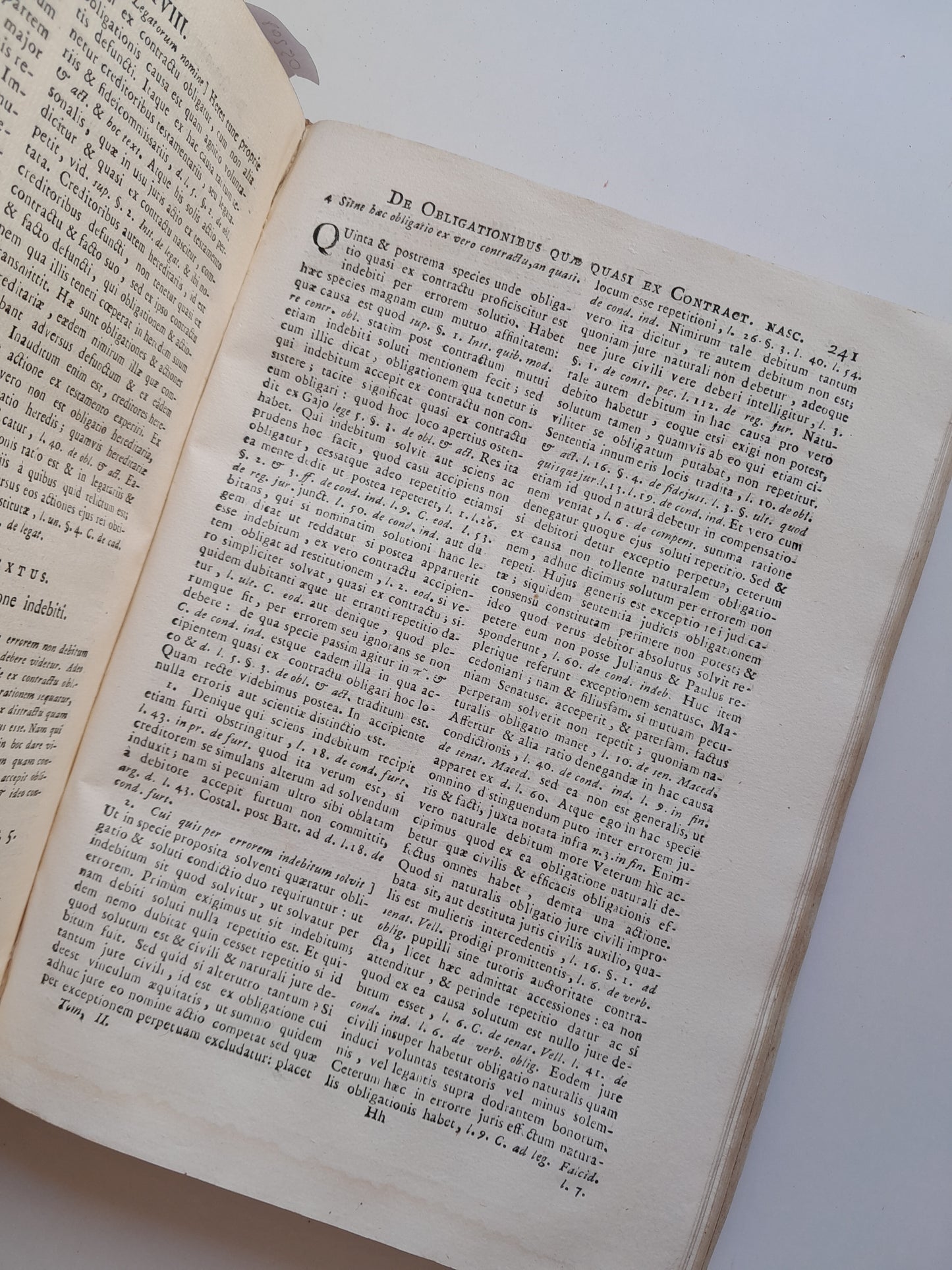 INSTITUTIONUM IMPERIALIUM (COMPLETA 2 TOMOS) - ARNOLDI VINNII I.C. (BENEDICTO MONFORT, 1786)