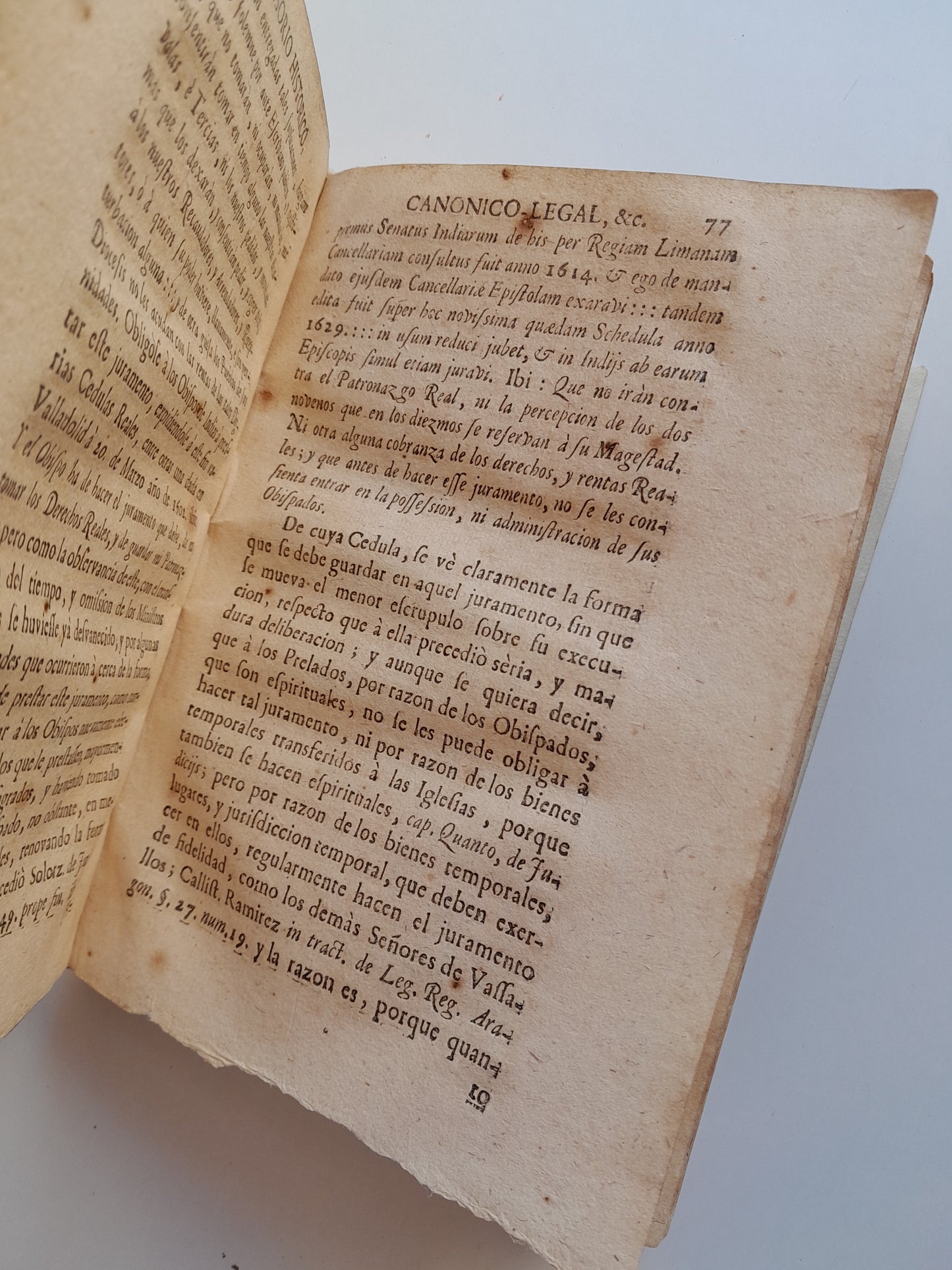 DEFENSORIO HISTÓRICO, CANÓNICO-LEGAL - ESTEBAN FERAU (ALONSO BALVÁS, 1737)