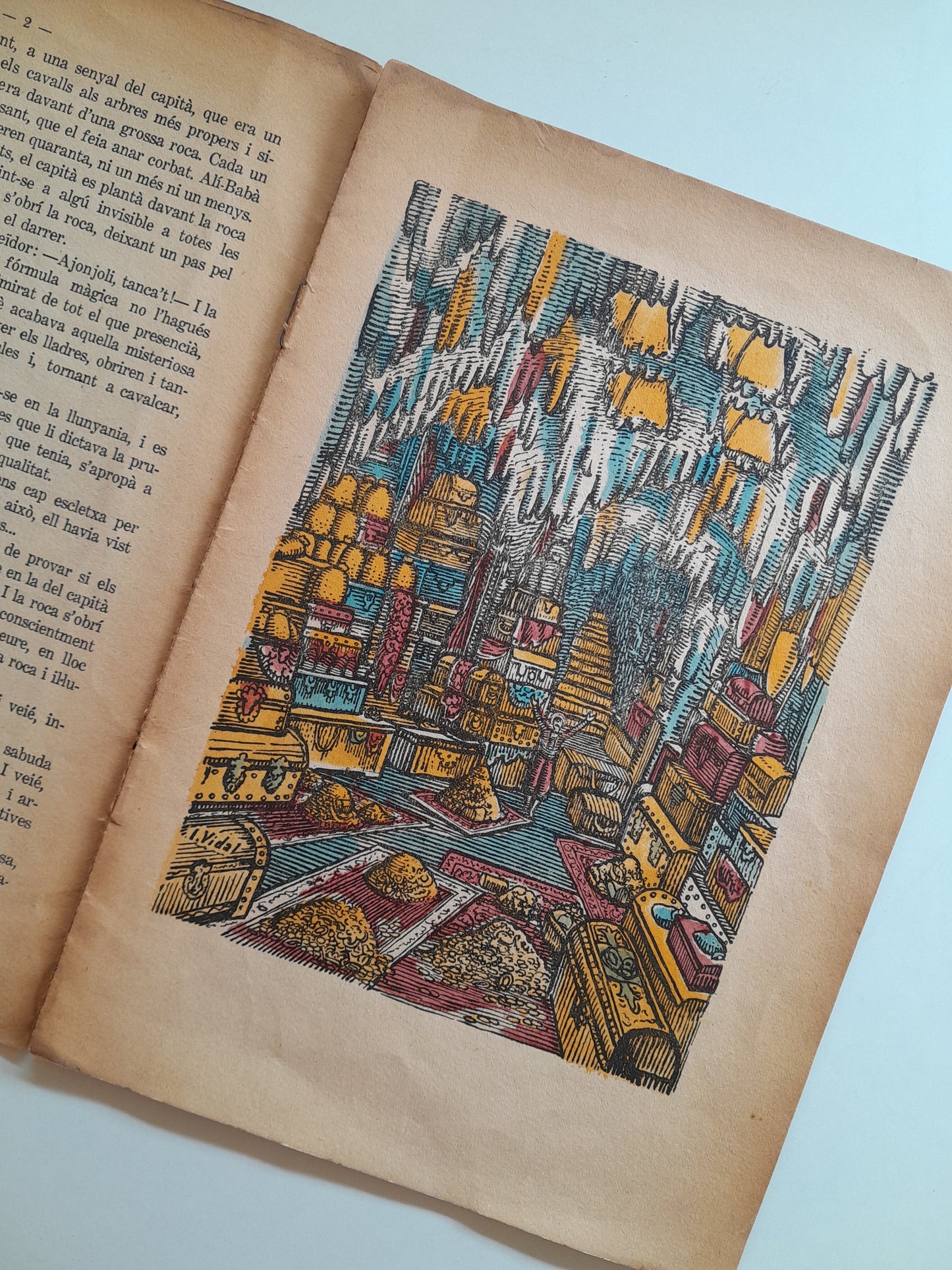 ALÍ BABÀ I ELS QUARANTA LLADRES (LIB. CATALONIA, c.1910)