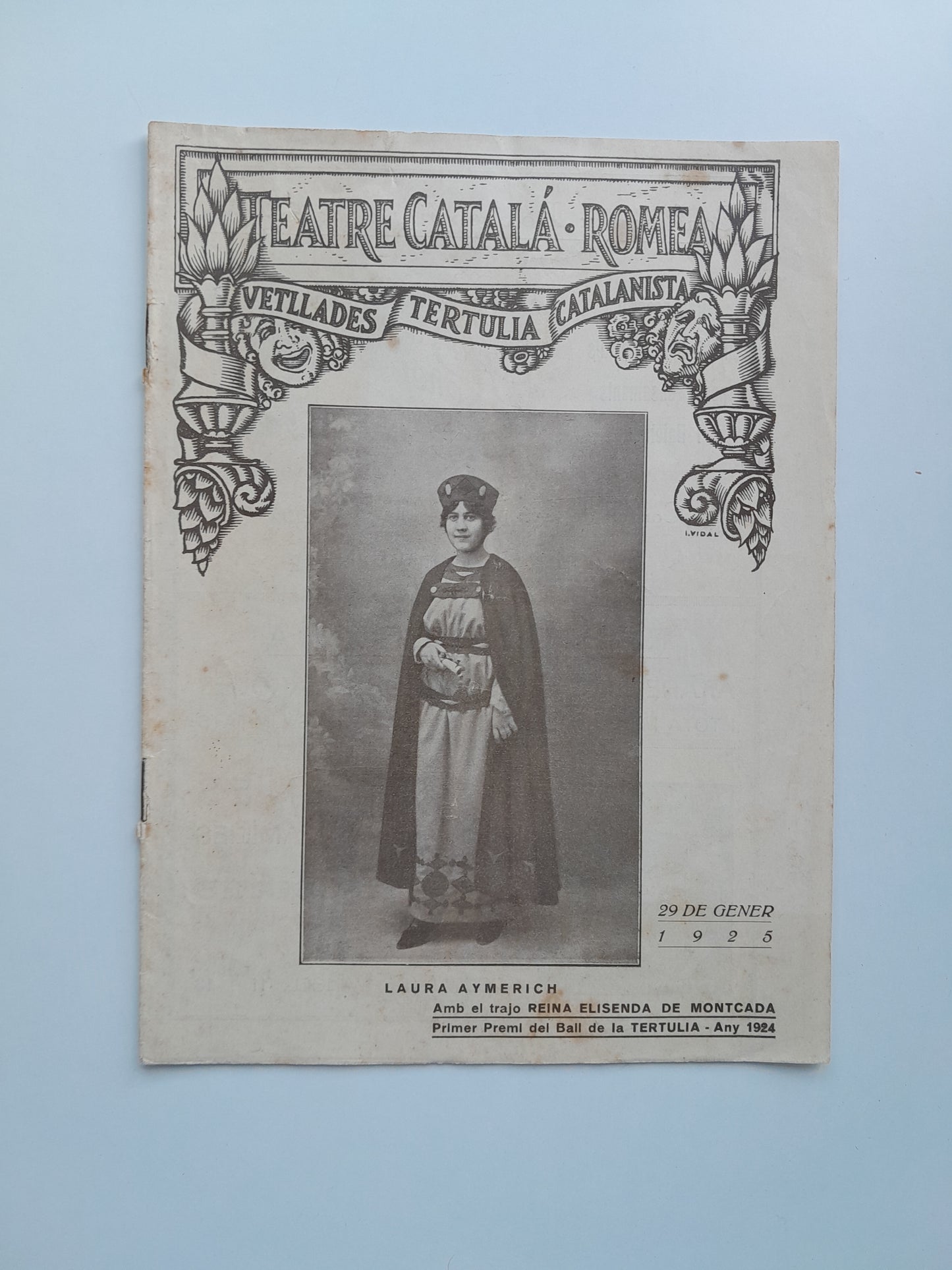 TEATRE CATALÀ ROMEA (BARCELONA) - (29 GENER 1925)