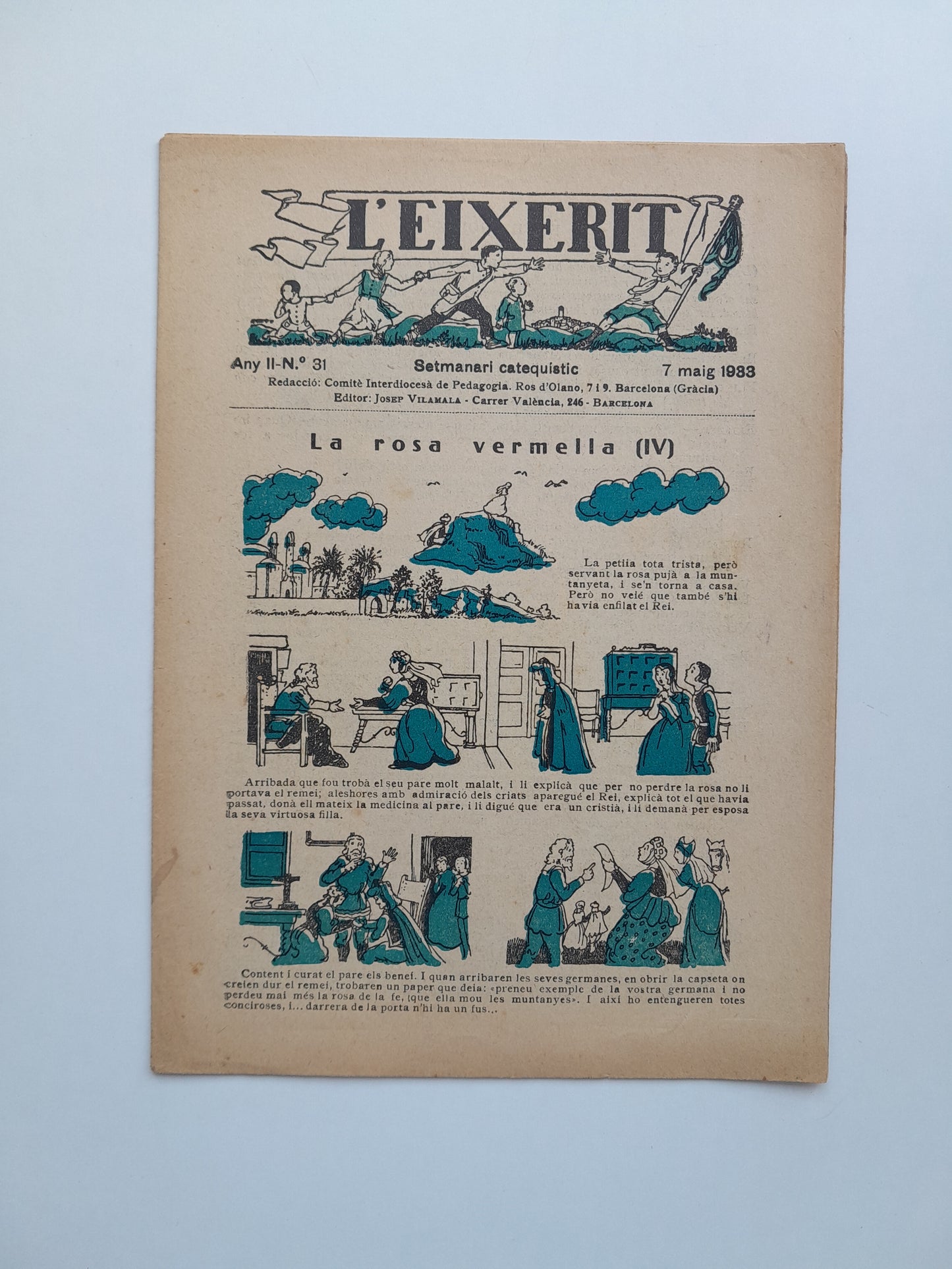 L'EIXERIT (BARCELONA) - ANY 2, NÚM. 31 (7 MAIG 1933)
