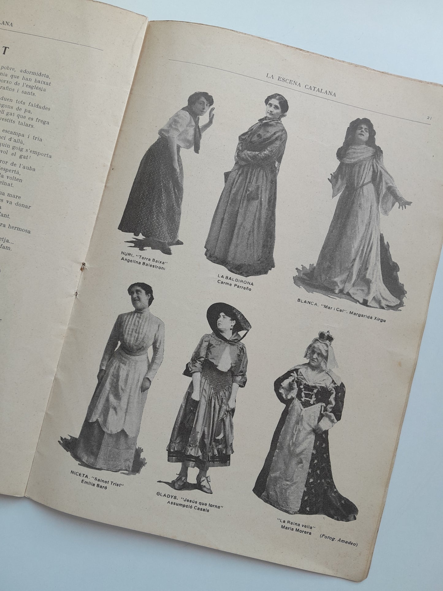 LA ESCENA CATALANA (BARCELONA) - ANY 7, NÚM. 160 A ÀNGEL GUIMERÀ (9 AGOST 1924)