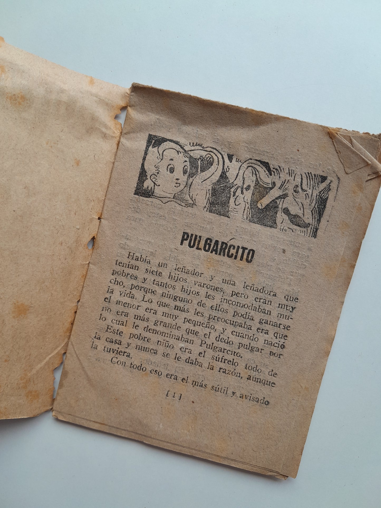 PULGARCITO (TESORO DE CUENTOS INFANTILES, c.1930)