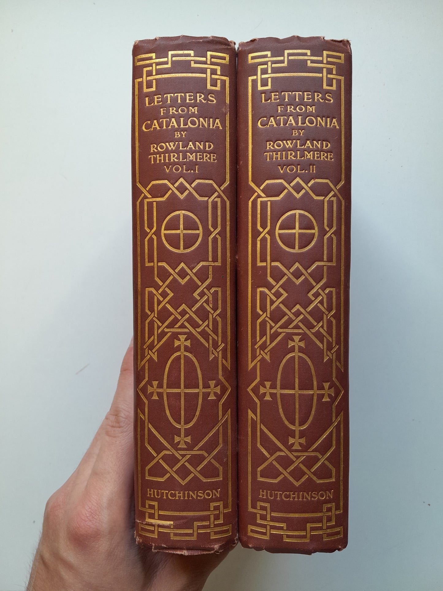LETTERS FROM CATALONIA AND OTHER PARTS OF SPAIN (2 TOMOS COMPLETA) - ROWLAND THIRLMERE (HUTCHINSON, 1905)