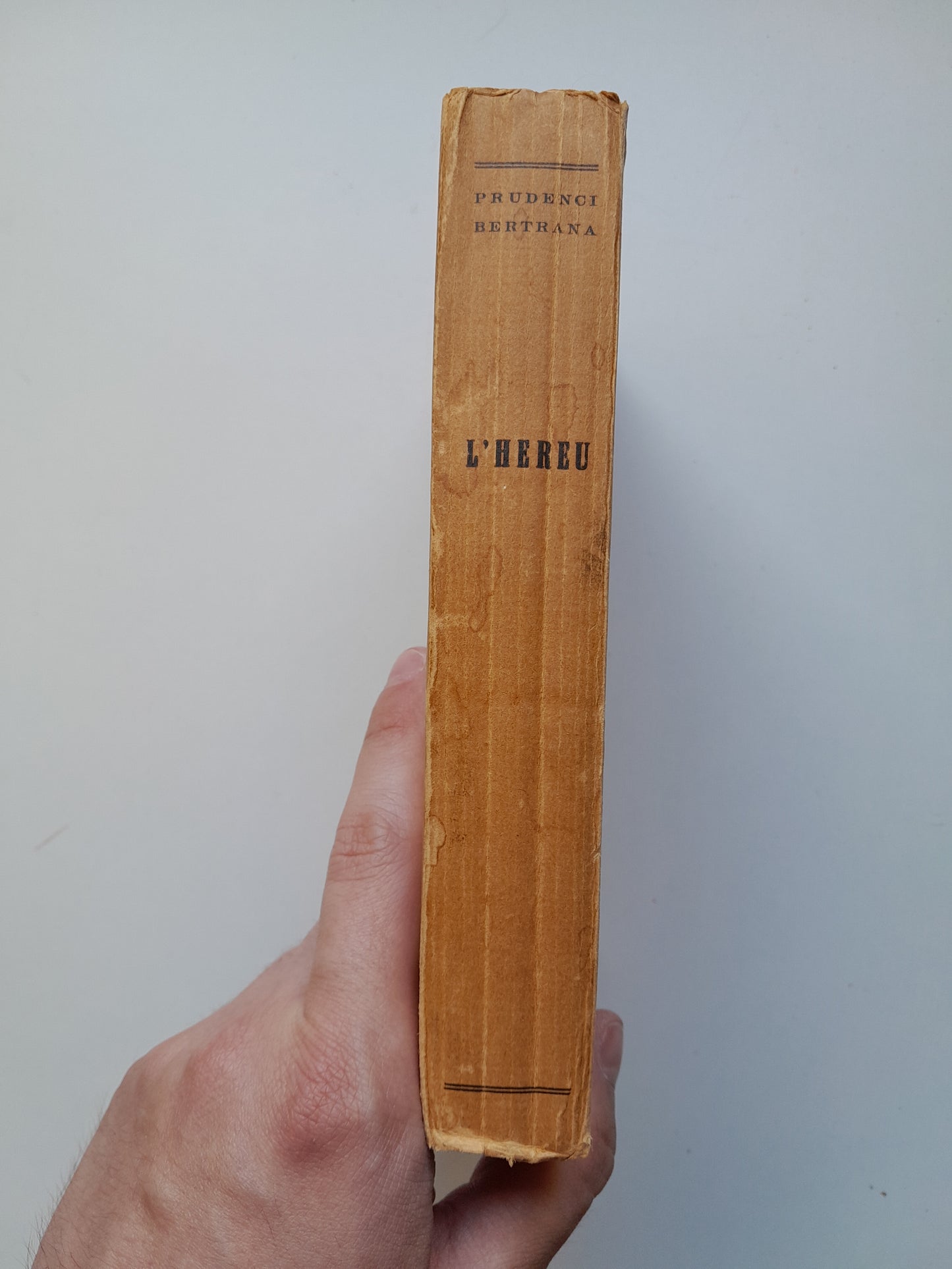 L'HEREU - PRUDENCI BERTRANA (CATALONIA, 1931)