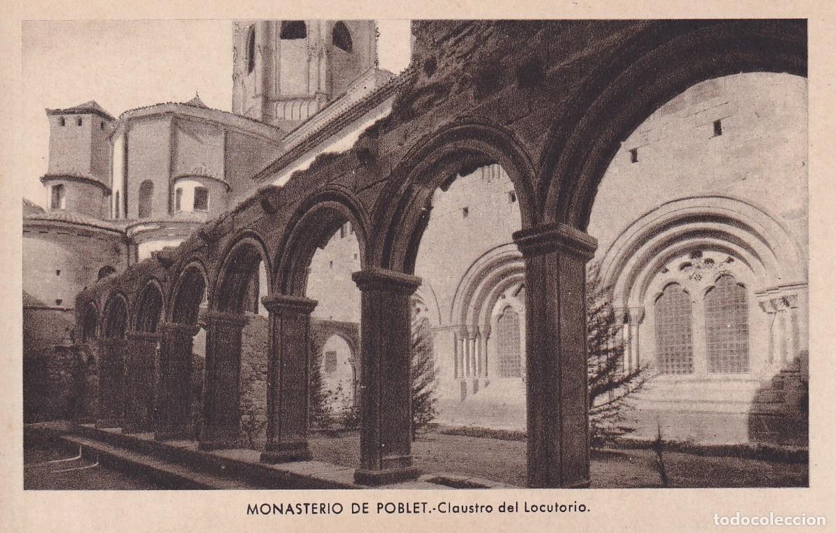 POBLET - MONASTERIO DE SANTA MARIA. CLAUSTRO DEL LOCUTORIO