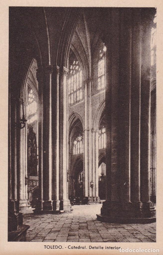 TOLEDO - CATEDRAL. DETALLE INTERIOR