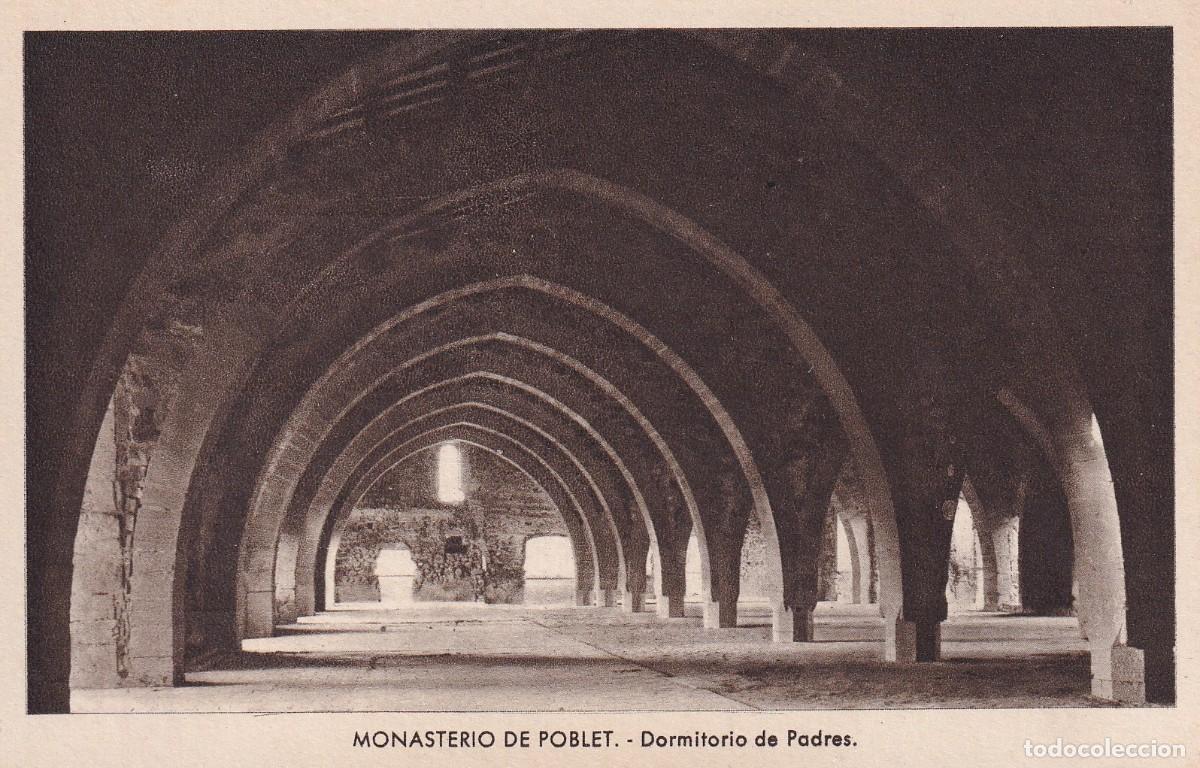 POBLET - MONASTERIO DE SANTA MARIA. DORMITORIO DE PADRES