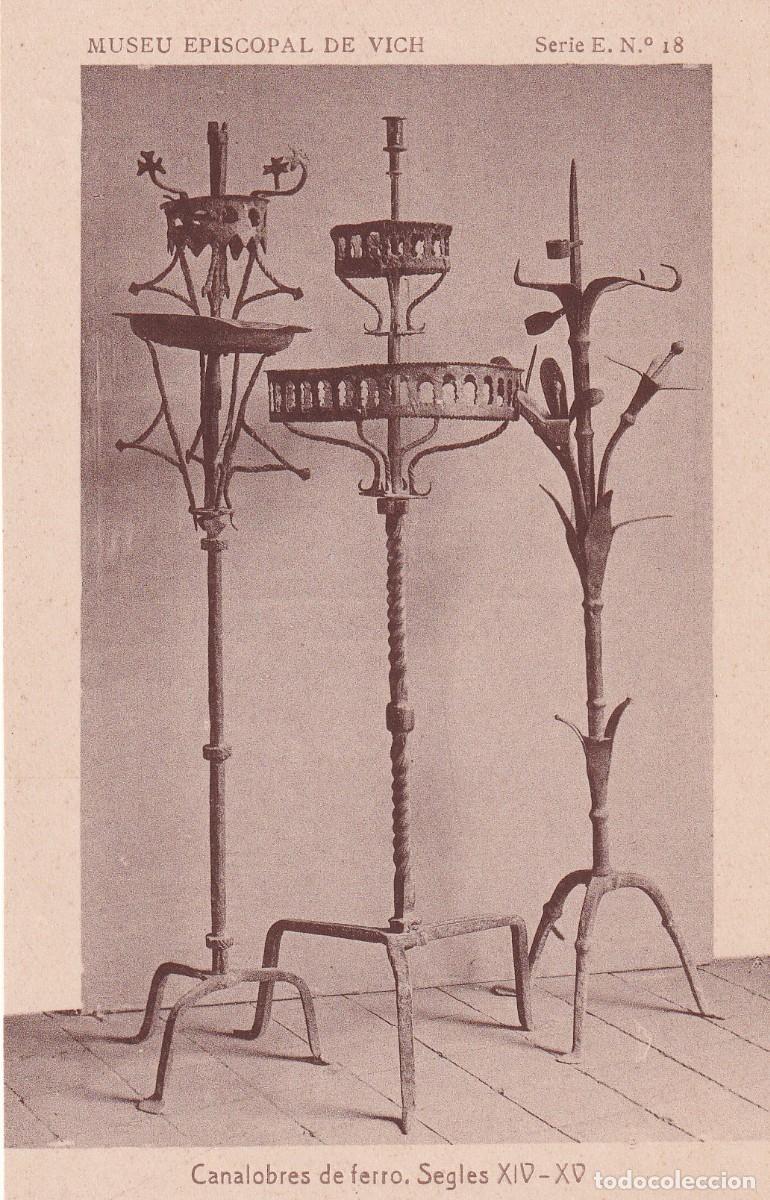 VIC - MUSEO EPISCOPAL. CANDELABROS DE HIERRO