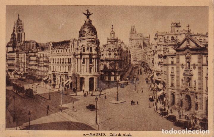 MADRID - CALLE DE ALCALÁ Y GRAN VIA. EDIFICIO METRÓPOLIS