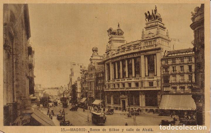 MADRID - CALLE DE ALCALÁ Y BANCO DE BILBAO