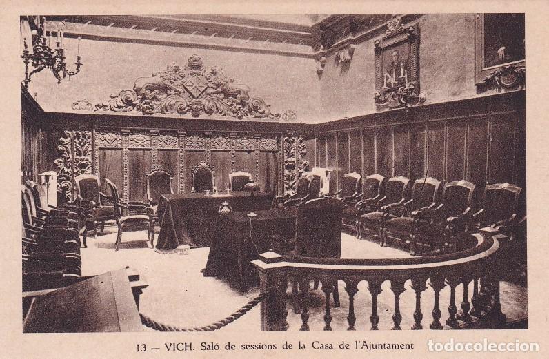 VIC - 13. SALÓ DE SESSIONS DE LA CASA DE L'AJUNTAMENT