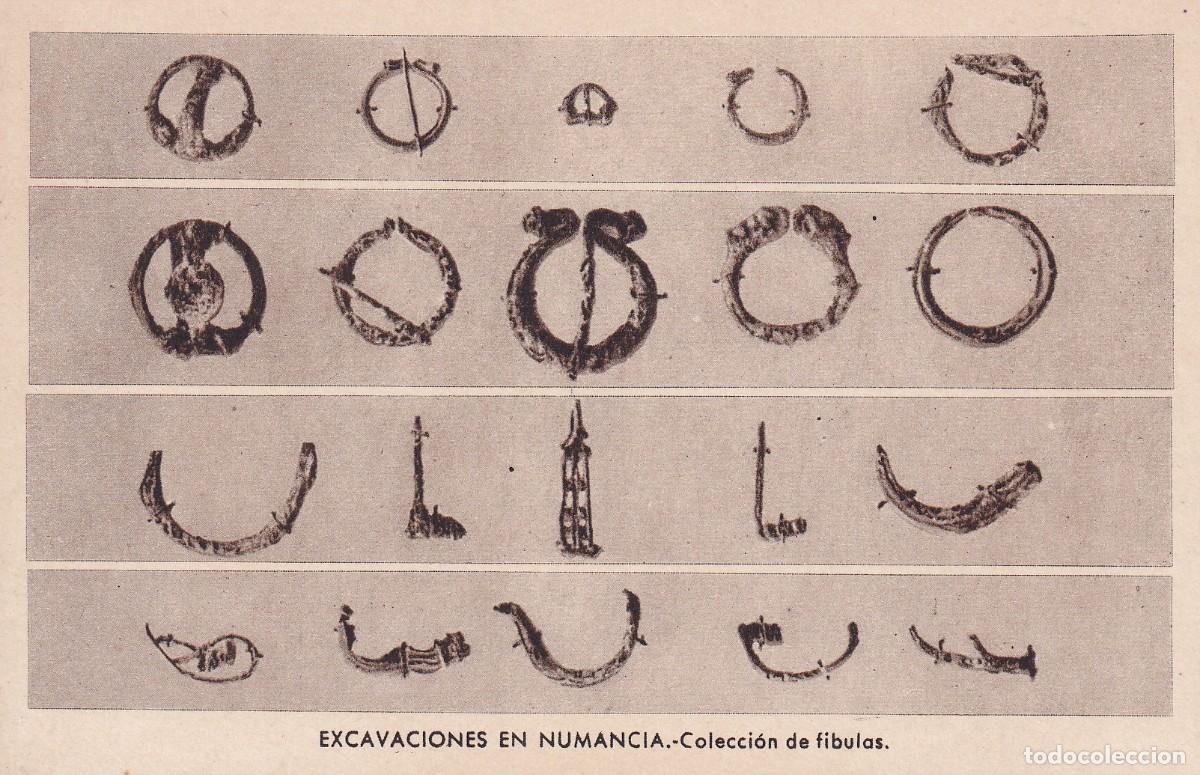 ARTE - EXCAVACIONES EN NUMANCIA. COLECCIÓN DE FÍBULAS