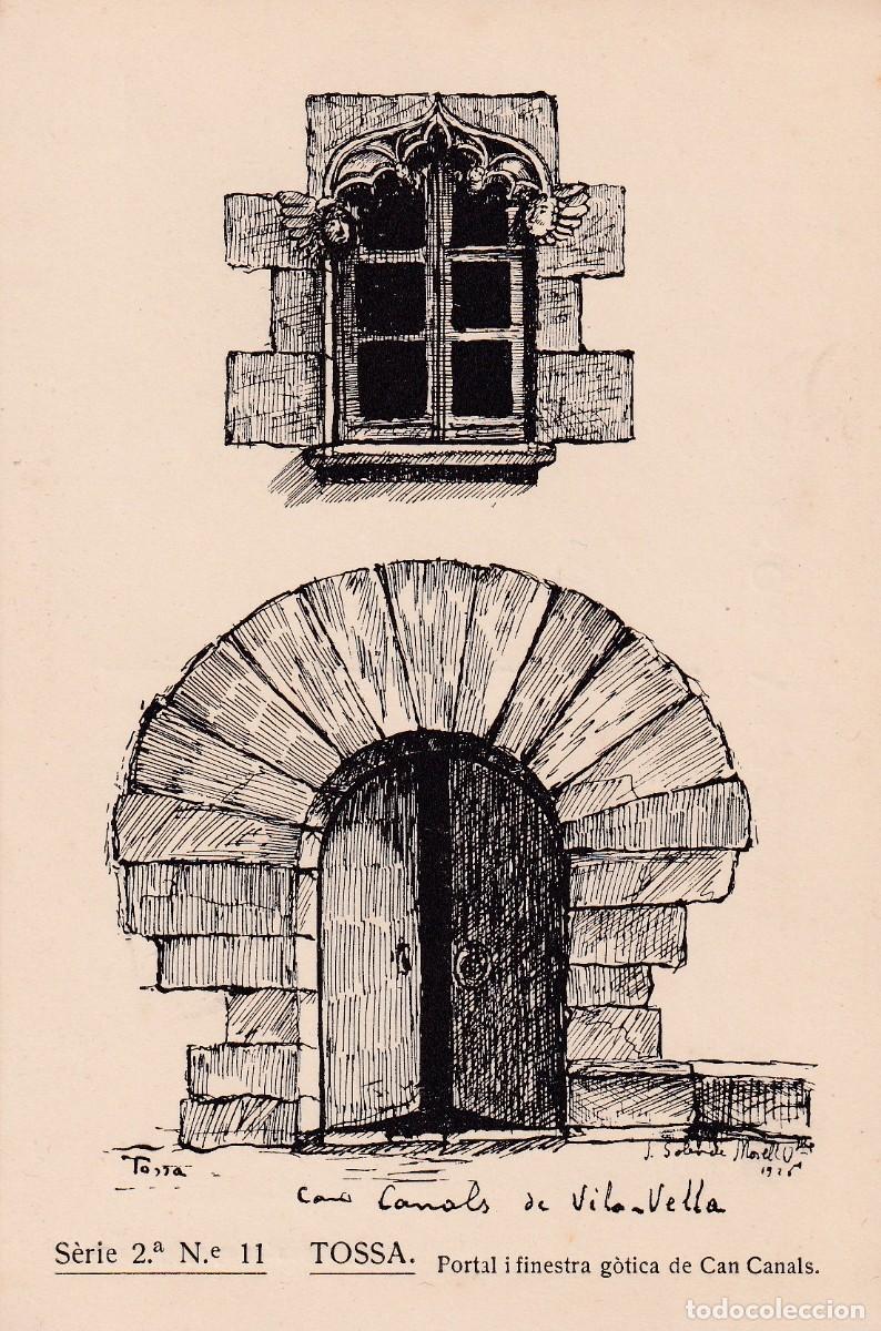 TOSSA DE MAR - 2.11. PORTAL I FINESTRA GÒTICA DE CAN CANALS
