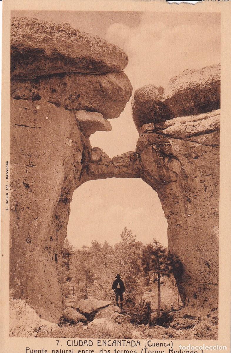 CUENCA - 7. CIUDAD ENCANTADA. PUENTE NATURAL ENTRE DOS TORMOS