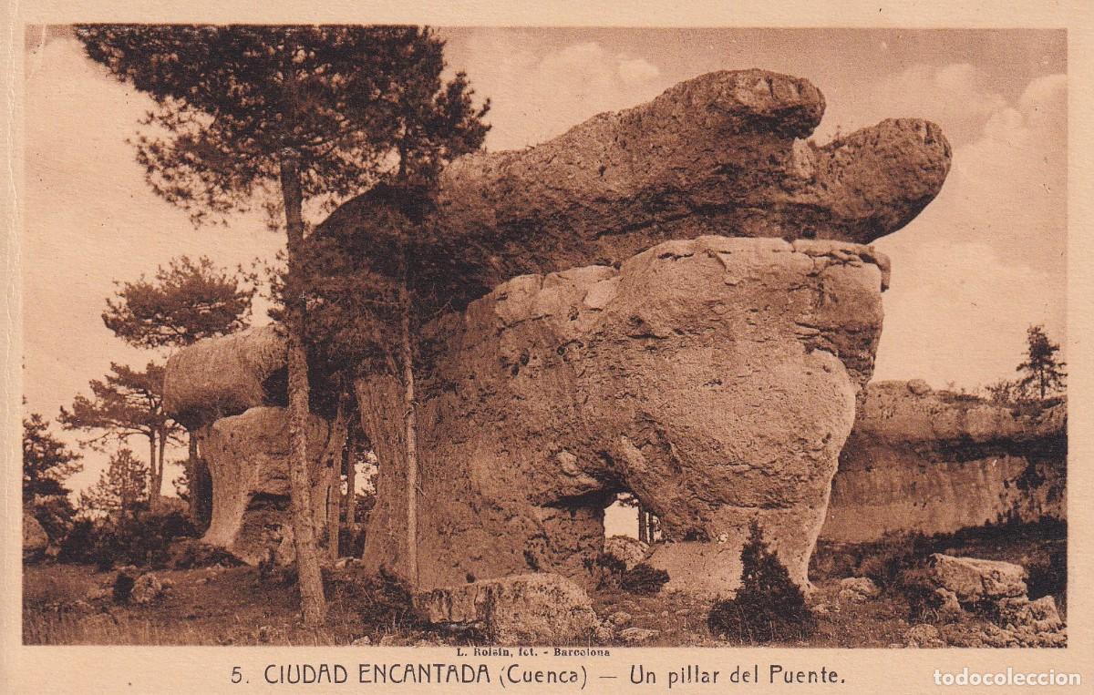 CUENCA - 5. CIUDAD ENCANTADA. UN PILAR DEL PUENTE