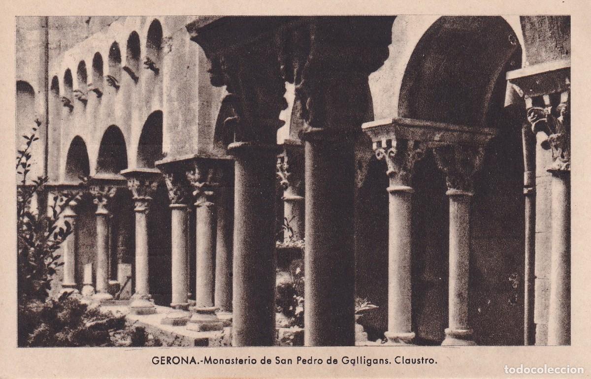 GIRONA - 34. MONASTERIO DE SAN PEDRO DE GALLIGANS. CLAUSTRO