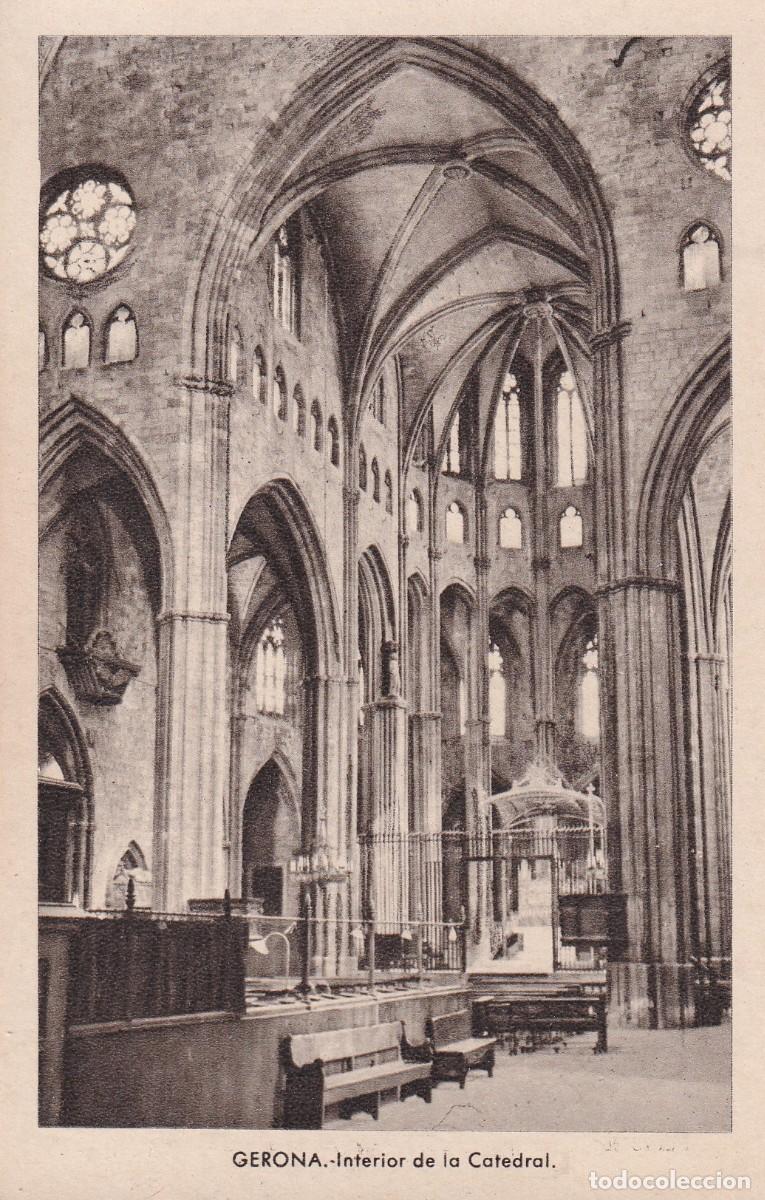 GIRONA - 96. INTERIOR DE LA CATEDRAL