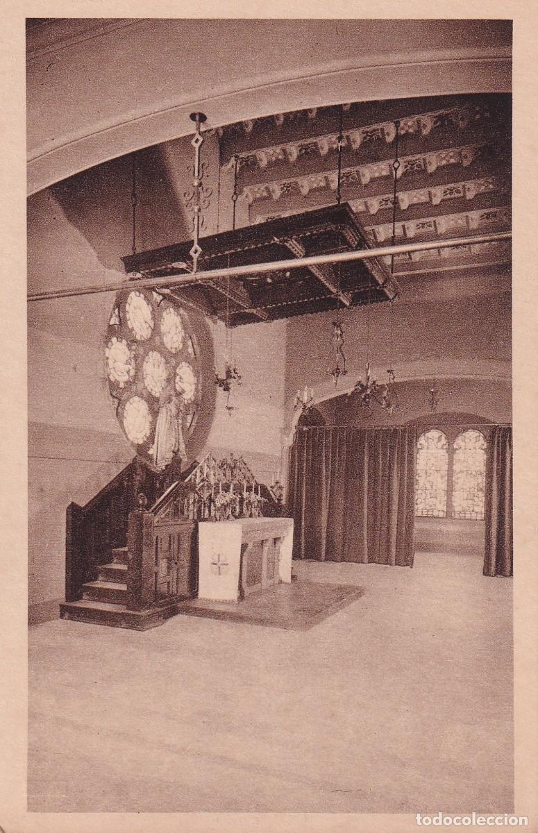 SABADELL - SANTUARIO DE NUESTRA SEÑORA DE LA SALUD. INTERIOR DEL CAMBRIL