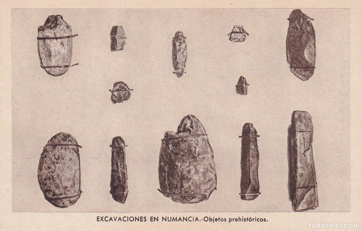 ARTE - EXCAVACIONES EN NUMANCIA. OBJETOS PREHISTÓRICOS
