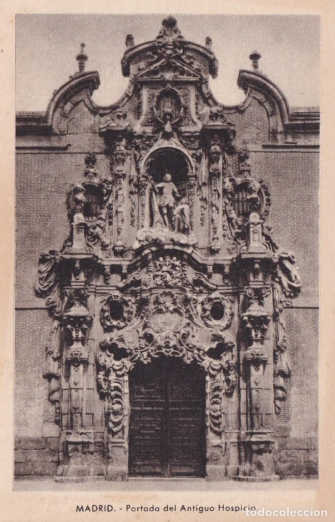 MADRID - PORTADA DEL ANTIGUO HOSPICIO
